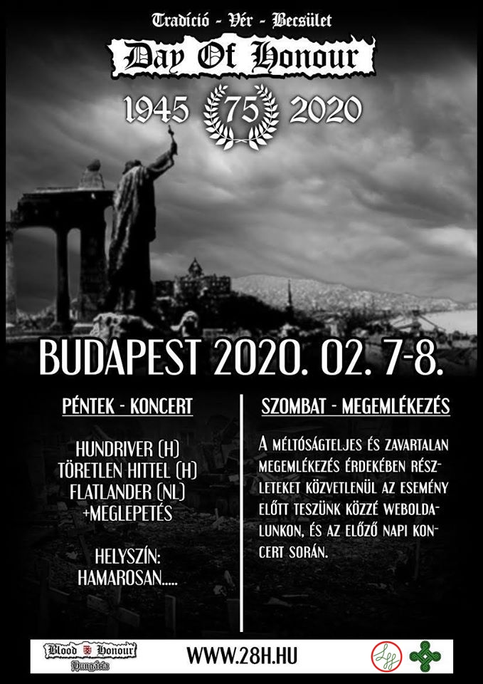 Becsület napja plakát